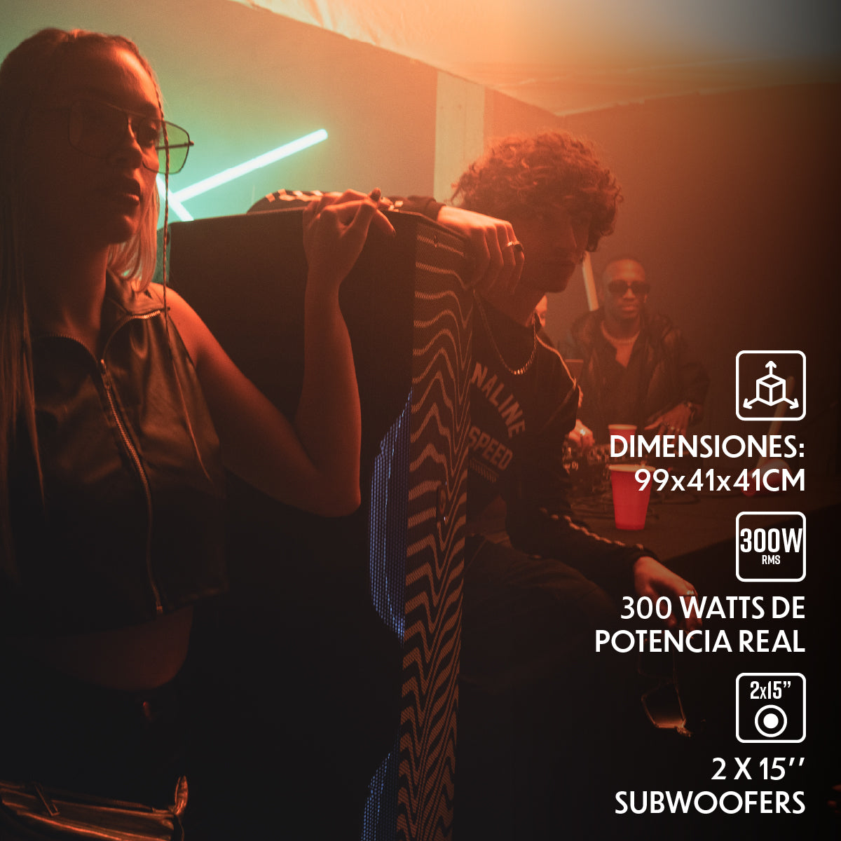 Parlante profesional Bafle Inspire Pro Stromberg Latam