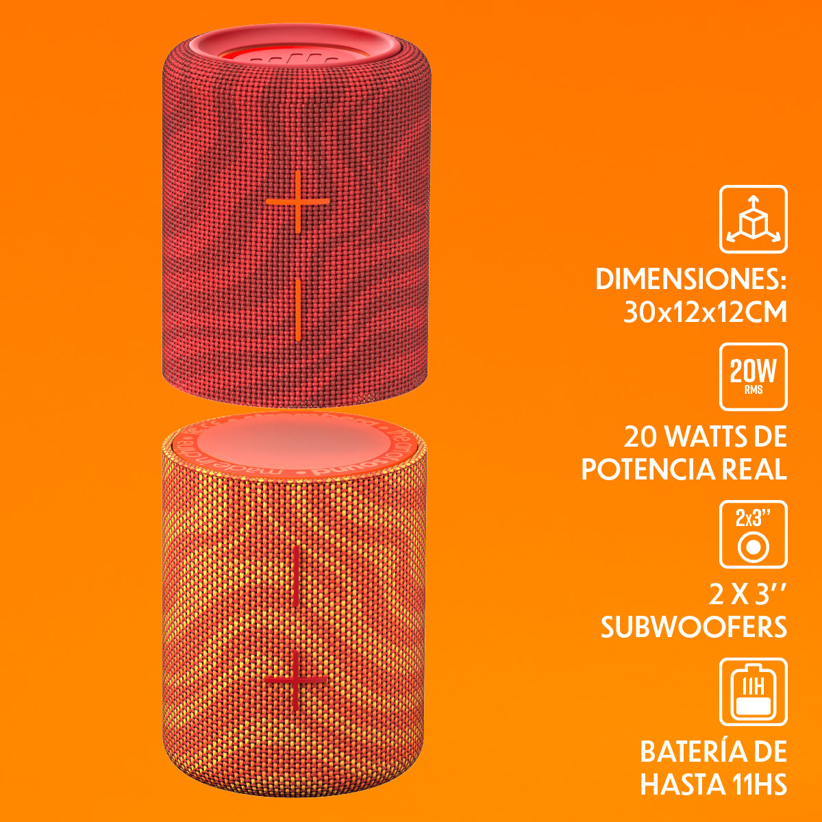 Mega Twin Lava + auricular Eclipse de regalo!