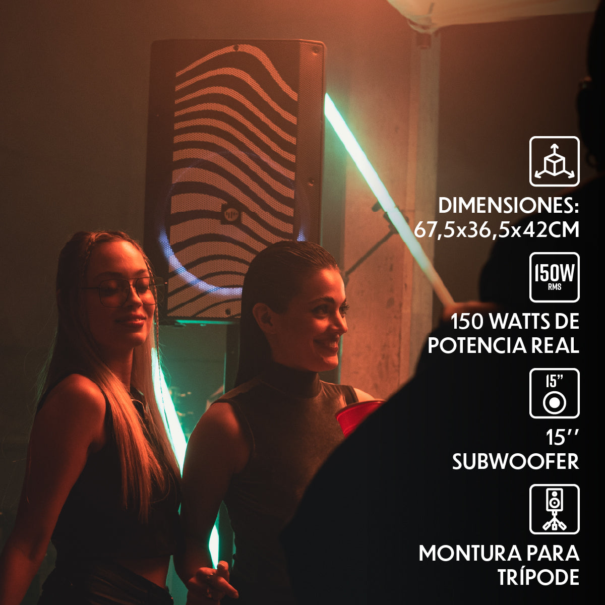 Parlante profesional Bafle Intense-pro Stromberg Latam 